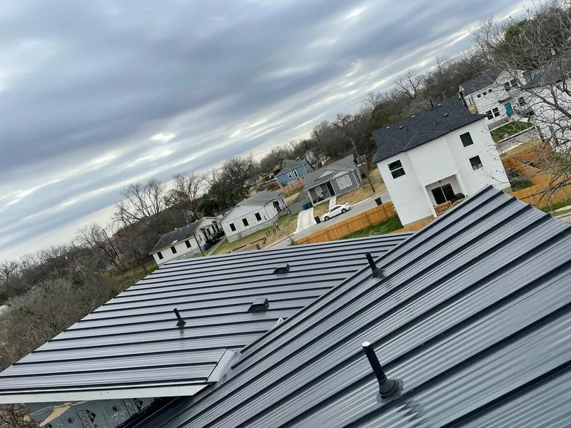 Standing seam metal roof panels with vents for Skylight Repair in Big Rapids